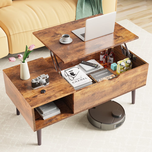 Lift top coffee table rustic - coffee,
