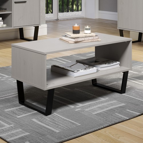 Industrial coffee table with - table,