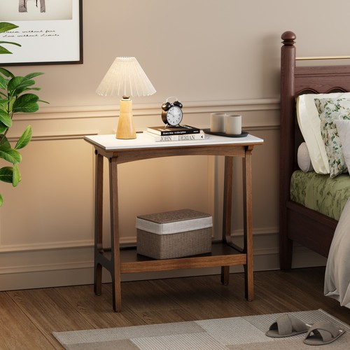 Walnut farmhouse narrow - narrow, side