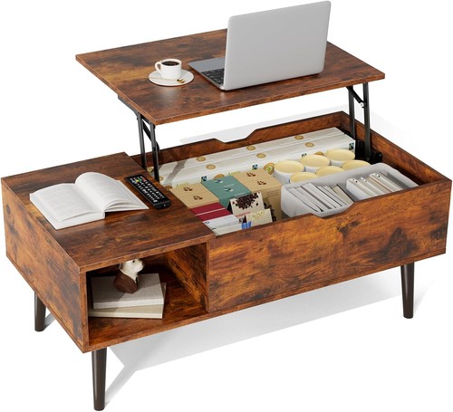 Newbulig wood lift top - lift, coffee