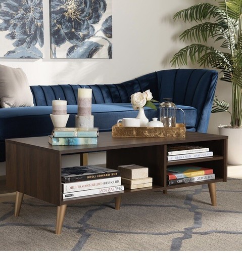 Solid wood coffee - table, with