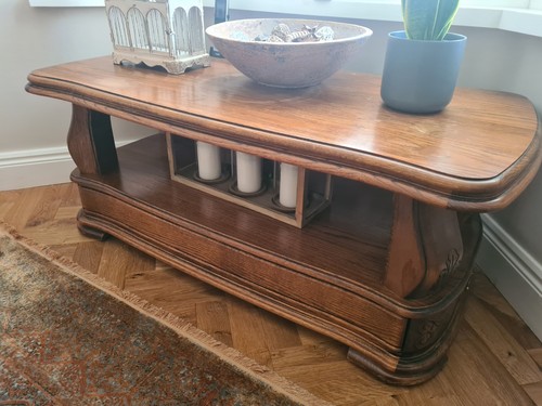 Vintage solid oak - solid, antique