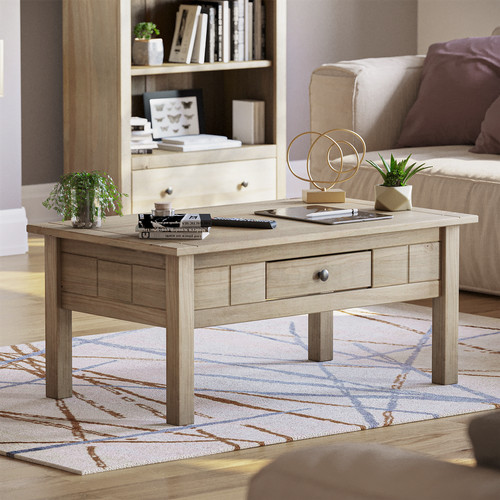 Panama coffee table drawer - coffee,